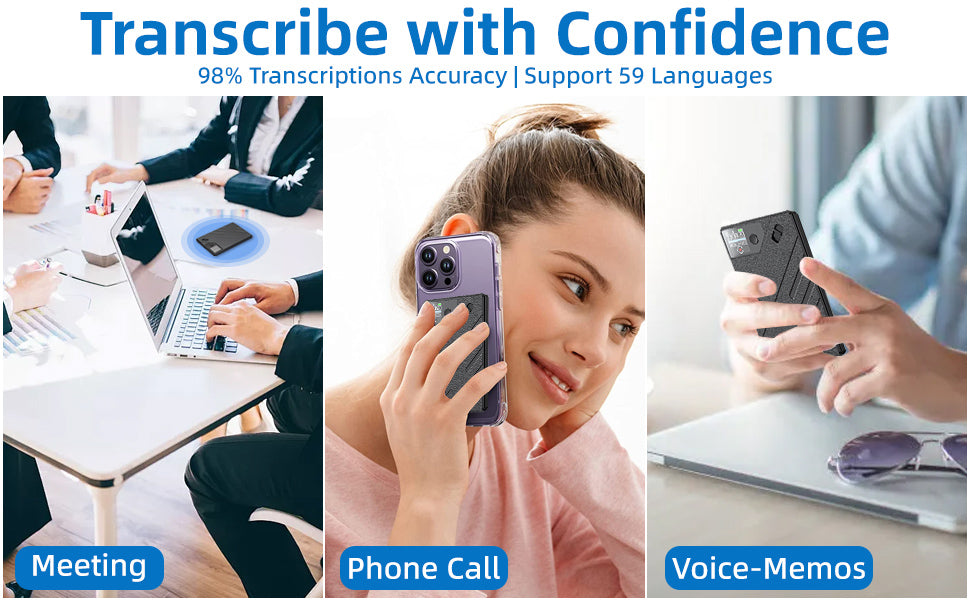 UME AI Voice Recorder - Accuracy Translation | Smart Summarization